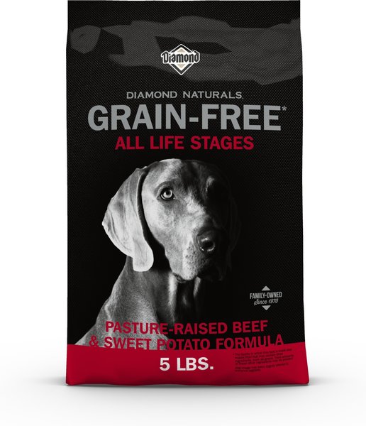 Diamond Naturals Grain Free Beef & Sweet Potato Dry Dog Food