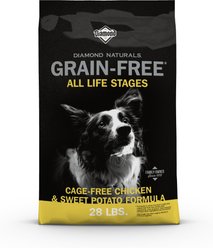 Diamond Naturals Grain-Free Chicken & Sweet Potato Formula Dry Dog Food, 28-lb bag
