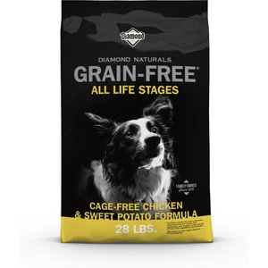Diamond Naturals Grain-Free Chicken & Sweet Potato Formula Dry Dog Food, 28-lb bag