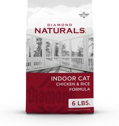 Diamond Naturals Indoor Formula Dry Cat Food, 6-lb bag
