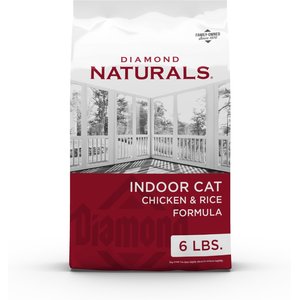 Diamond Naturals Indoor Formula Dry Cat Food, 6-lb bag