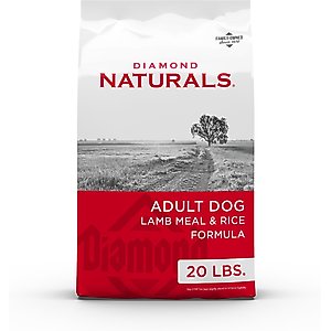 Diamond Naturals Lamb Meal & Rice Formula Adult Dry Dog Food, 20-lb bag
