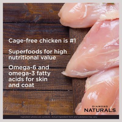 Show full view: Diamond Naturals Large Breed Adult Chicken & Rice Formula Dry Dog Food, 80-lb bundle slide 5 of 10