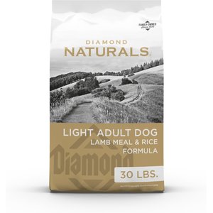 Diamond Naturals Light Formula Dry Dog Food, 30-lb bag