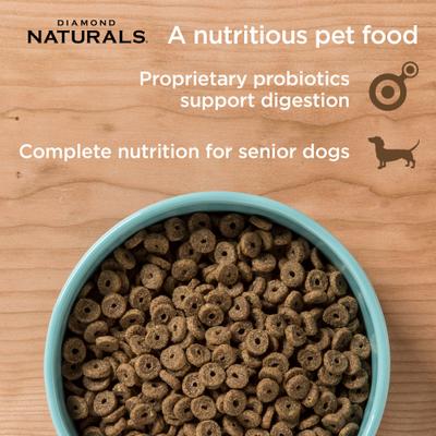 Show full view: Diamond Naturals Senior Formula Dry Dog Food, 70-lb bundle slide 4 of 8