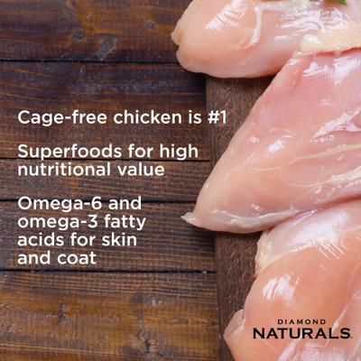 Show full view: Diamond Naturals Senior Formula Dry Dog Food, 70-lb bundle slide 6 of 8