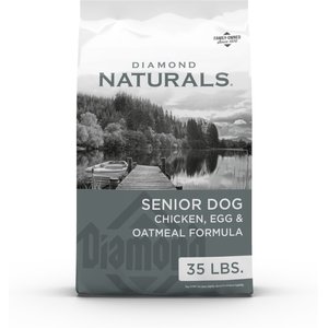 Diamond Naturals Senior Formula Dry Dog Food, 35-lb bag