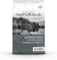Diamond Naturals Senior Formula Dry Dog Food, 6-lb bag