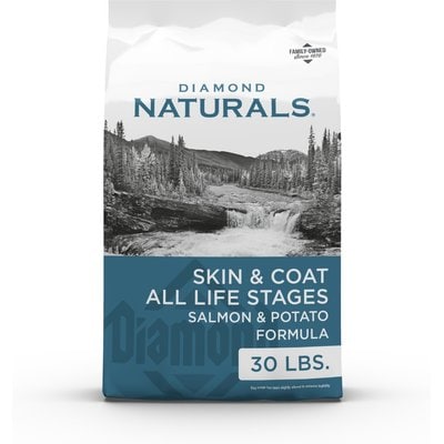 Diamond Diamond Naturals Skin & Coat Formula All Life Stages Dry Dog Food, 60-lb bundle