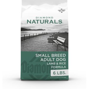 Diamond Naturals Small Breed Adult Lamb & Rice Formula Dry Dog Food, 6-lb bag