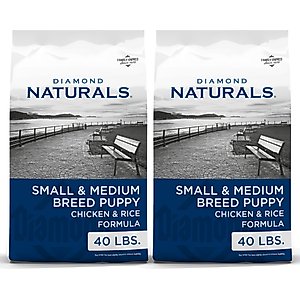Puppy Blue Diamond Pet Food Diamond Naturals Small Breed Puppy Formula Dry  Dog Food Chewy