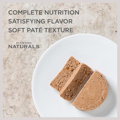 Show full view: Diamond Naturals Whitefish Dinner Adult & Kitten Canned Cat Food, 5.5-oz can, bundle of 48  slide 3 of 6