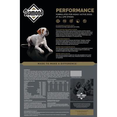 Show full view: Diamond Performance All Life Stages 30/20 for Highly Active, Hard Working & Athletic Dogs Dry Food, 80-lb bundle slide 4 of 9
