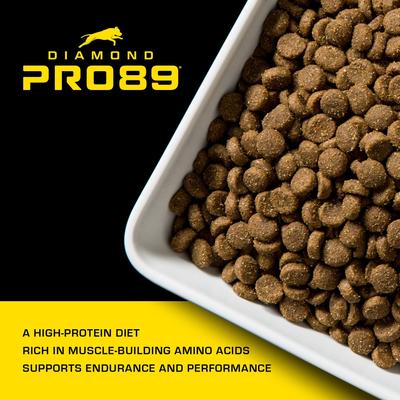 Show full view: Diamond Pro89 Beef, Pork, & Ancient Grains Formula Adult Dry Dog Food, 40-lb bag slide 4 of 7