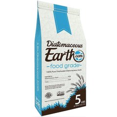 DiatomaceousEarth Food Grade Flea & Tick Powder for Cats & Dogs, 5-lb bag