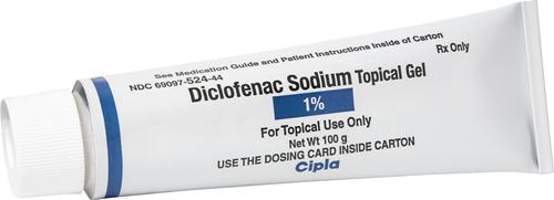 Show full view: Diclofenac (Generic) Sodium Topical Gel 1%, 100-gm tube slide 2 of 6