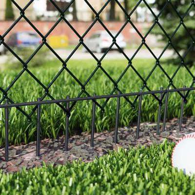 Show full view: Dig Defence No-Dig Animal Barrier Coated Steel Protection Dog Barrier, Small/Medium, Black, 10 count slide 2 of 4