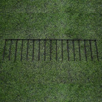 Show full view: Dig Defence No-Dig Animal Barrier Coated Steel Protection Dog Barrier, Small/Medium, Black, 10 count slide 3 of 4