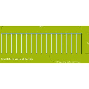 Dig Defence No-Dig Small/Medium Dog Barrier, 8-in, 25-pack