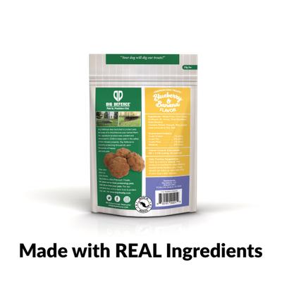 Show full view: Dig Defence Premium Blueberry & Banana Crunchy Dog Treats, 6-oz bag, case of 6 slide 7 of 7