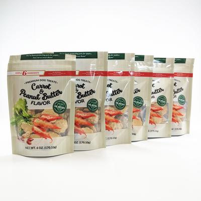 Show full view: Dig Defence Premium Carrot & Peanut Butter Crunchy Dog Treats, 6-oz bag, case of 6 slide 3 of 6