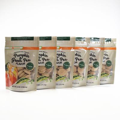 Show full view: Dig Defence Premium Pumpkin & Green Pea Crunchy Dog Treats, 6-oz bag, case of 6 slide 3 of 7