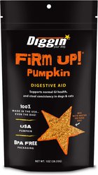 Diggin' Your Dog Firm Up! Pumpkin Digestive Aid Powder Supplement for Dogs & Cats, 1-oz bag