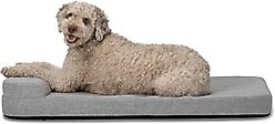 Diggs Bolstr Crate Dog Bed with Removable Cover, Grey, Intermediate slide 2 of 4
