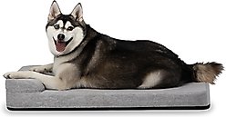 Diggs Bolstr Crate Dog Bed with Removable Cover, Grey, Large slide 2 of 3