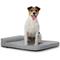 Show in main carousel: Diggs Bolstr Crate Dog Bed with Removable Cover, Grey, Small slide 3 of 3