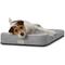 Show in main carousel: Diggs Bolstr Crate Dog Bed with Removable Cover, Grey, Small slide 2 of 3