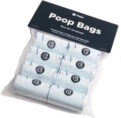 Diggs Easy Dispense Dog Poop Bags, 8-pack, 120 count