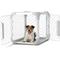 Show in main carousel: Diggs Evolv Double Door Convertible Dog Crate, Ash, 24 inch slide 2 of 5