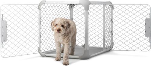 Show full view: Diggs Evolv Double Door Convertible Dog Crate, Ash, 36 inch slide 3 of 6