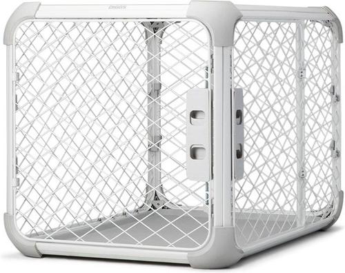 Show full view: Diggs Evolv Double Door Convertible Dog Crate, Ash, 36 inch slide 4 of 6