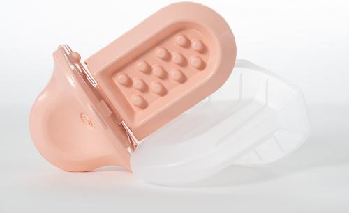 Show full view: Diggs Groov Dog Crate Training Tool, Blush slide 2 of 8