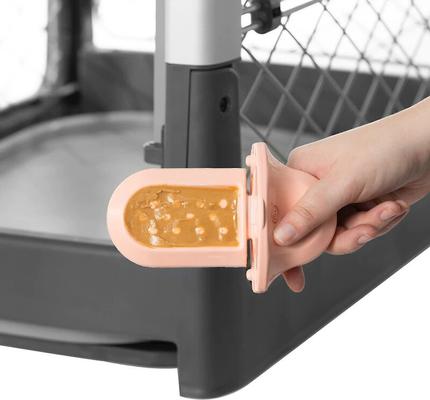 Show full view: Diggs Groov Dog Crate Training Tool, Blush slide 3 of 8
