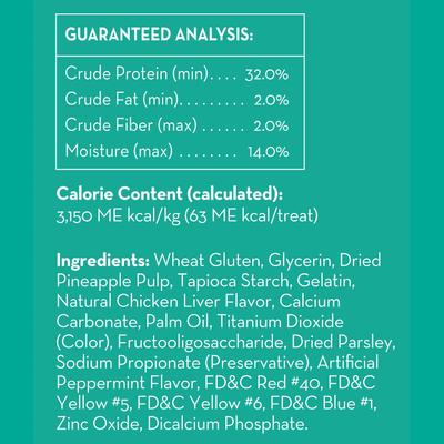 Show full view: Dingo Dental Spirals Peppermint & Parsley Flavor Dog Treat, 15 count slide 4 of 7