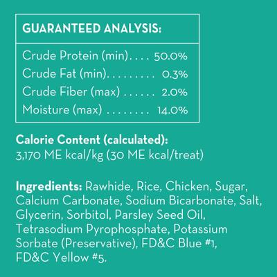 Show full view: Dingo Dental Sticks Tartar Control Chicken Flavor Dog Treat, 20 count slide 3 of 7