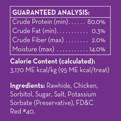 Show full view: Dingo Twist Sticks Jumbo Chicken Flavor Dog Treat, Jumbo, 9 count slide 3 of 5