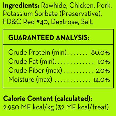 Show full view: Dingo Mini Bones Chicken Flavor Dog Treat, Small, 21 count slide 5 of 11