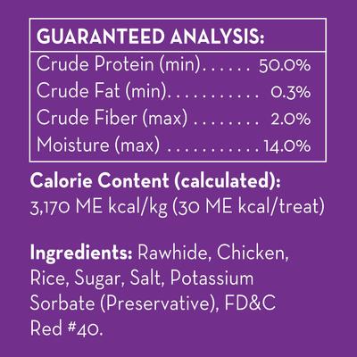 Show full view: Dingo Munchy Stix Chicken Flavor Dog Treat, 50 count slide 5 of 10