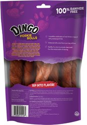 Dingo Porkie Rolls Pork Hide & Chicken Flavor Dog Treat, 15 count slide 2 of 6
