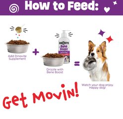 Dinovite BeneBoost Hip & Joint Glucosamine Joint Mobility Liquid Supplement for Dogs, 16-fl oz bottle slide 2 of 6