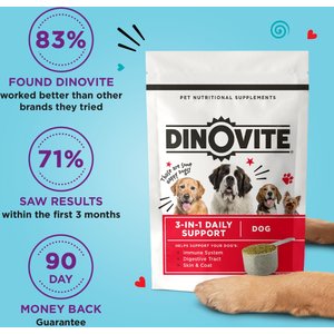 Dinovite Large Dog Supplement, 5.3-lb bag