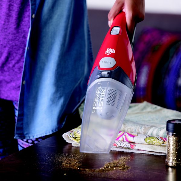Dirt Devil Simpli-Stik Plus Pet Vacuum, Red