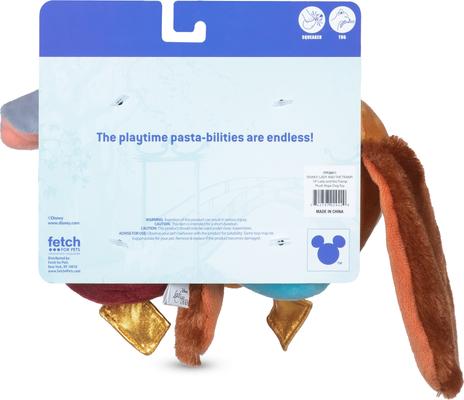 Show full view: Disney Classics Lady & The Tramp Spaghetti Rope Squeaky Plush Dog Toy, 14-in slide 2 of 6