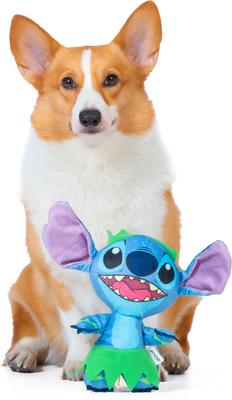 Show full view: Disney Classics Lilo & Stitch Stitch Squeaky Plush Dog Toy, 9-in slide 5 of 7