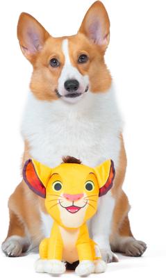 Show full view: Disney Classics Lion King Simba Squeaky Plush Dog Toy, 9-in slide 4 of 5