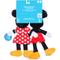 Show in main carousel: Disney Classics Mickey & Friends Mickey Mouse & Minnie Mouse Squeaky Plush Dog Toys, 12-in, 2 count slide 2 of 5